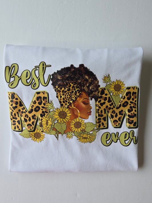 Best Mom Ever African Queen Custom T-shirt