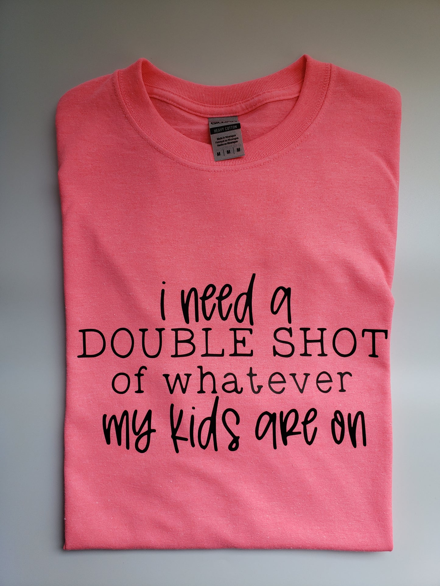 "Double Shot" Custom T-shirt