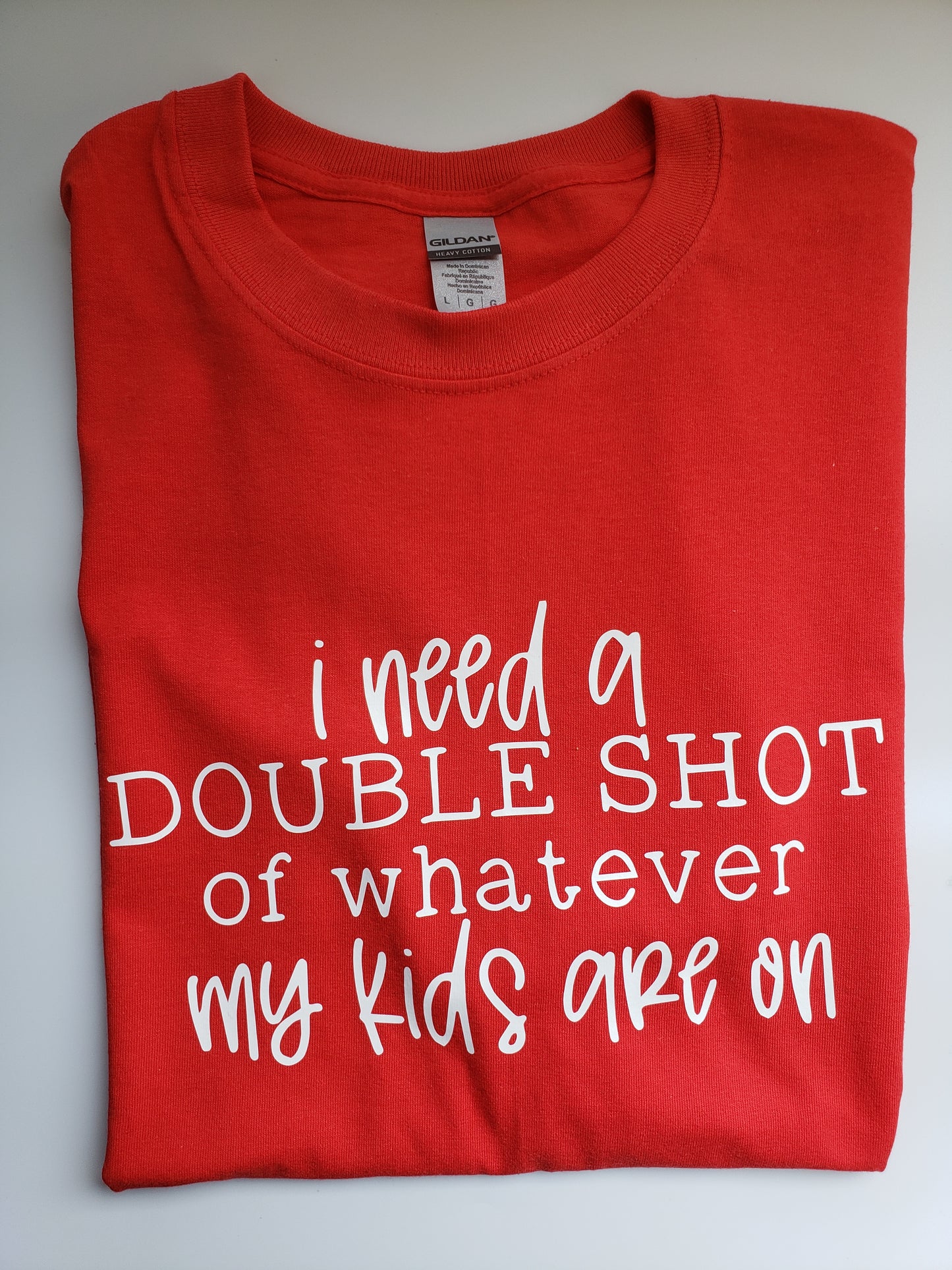 "Double Shot" Custom T-shirt