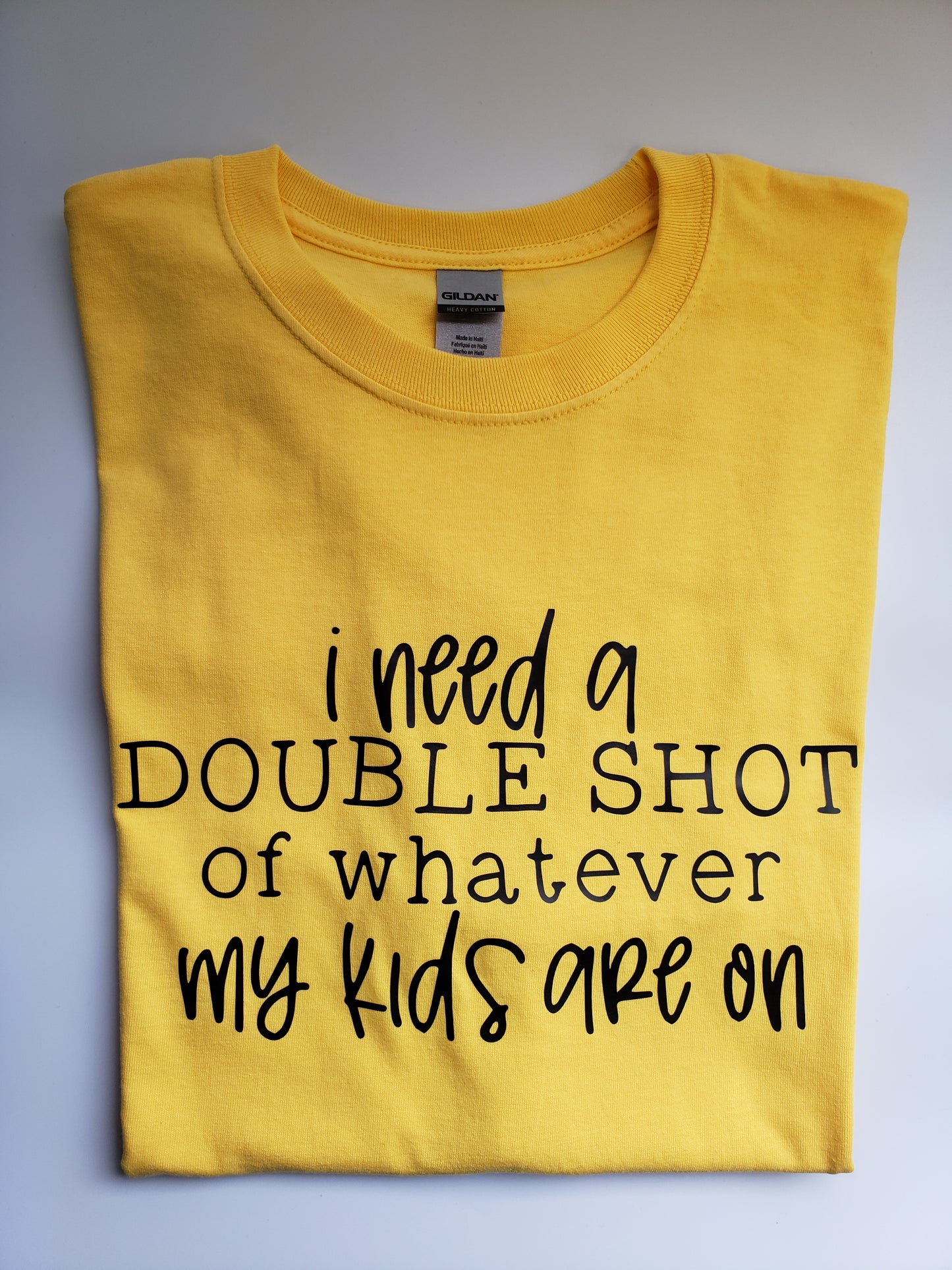 "Double Shot" Custom T-shirt