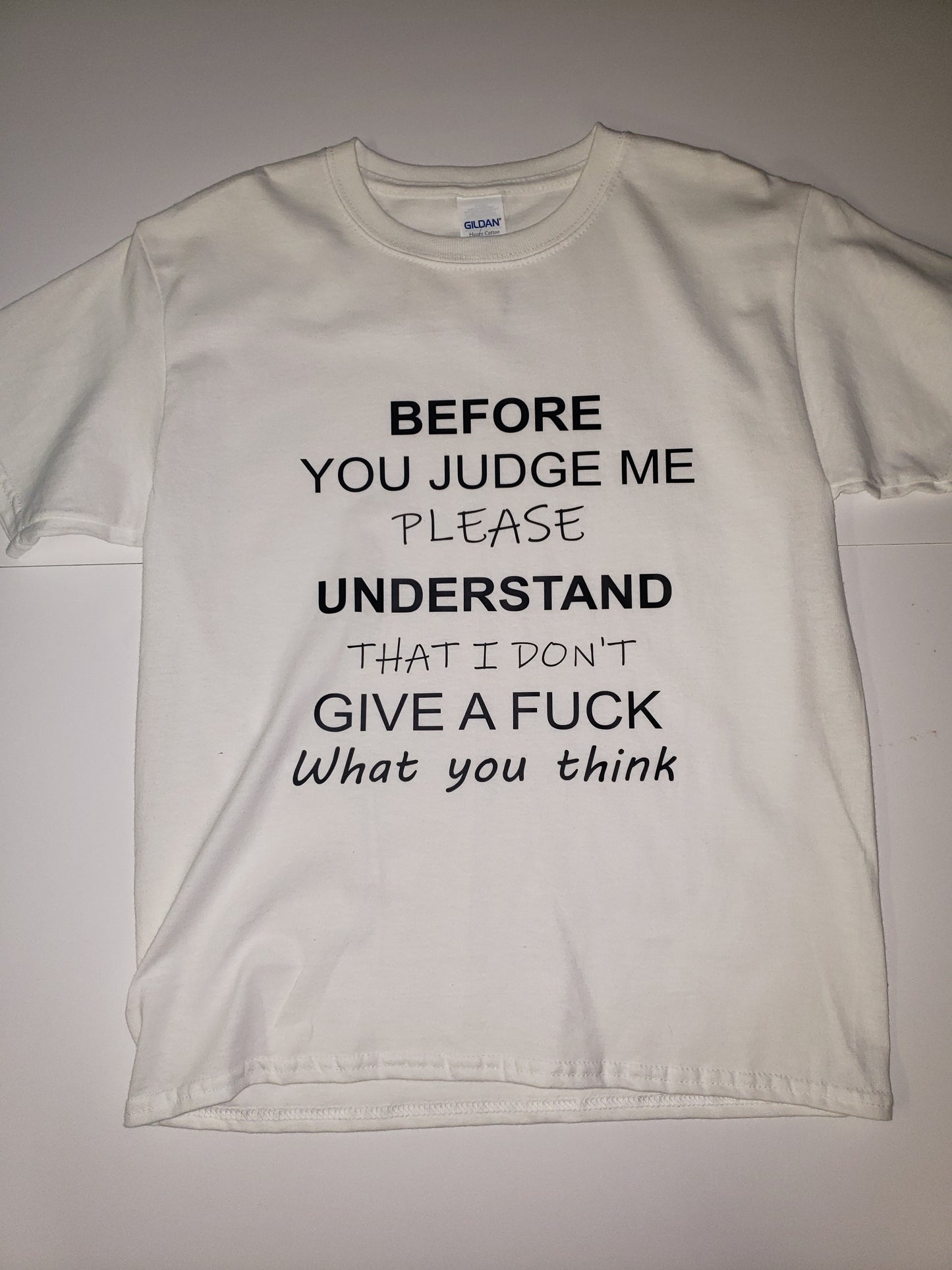 "Judge - F*ck" Custom T-shirt