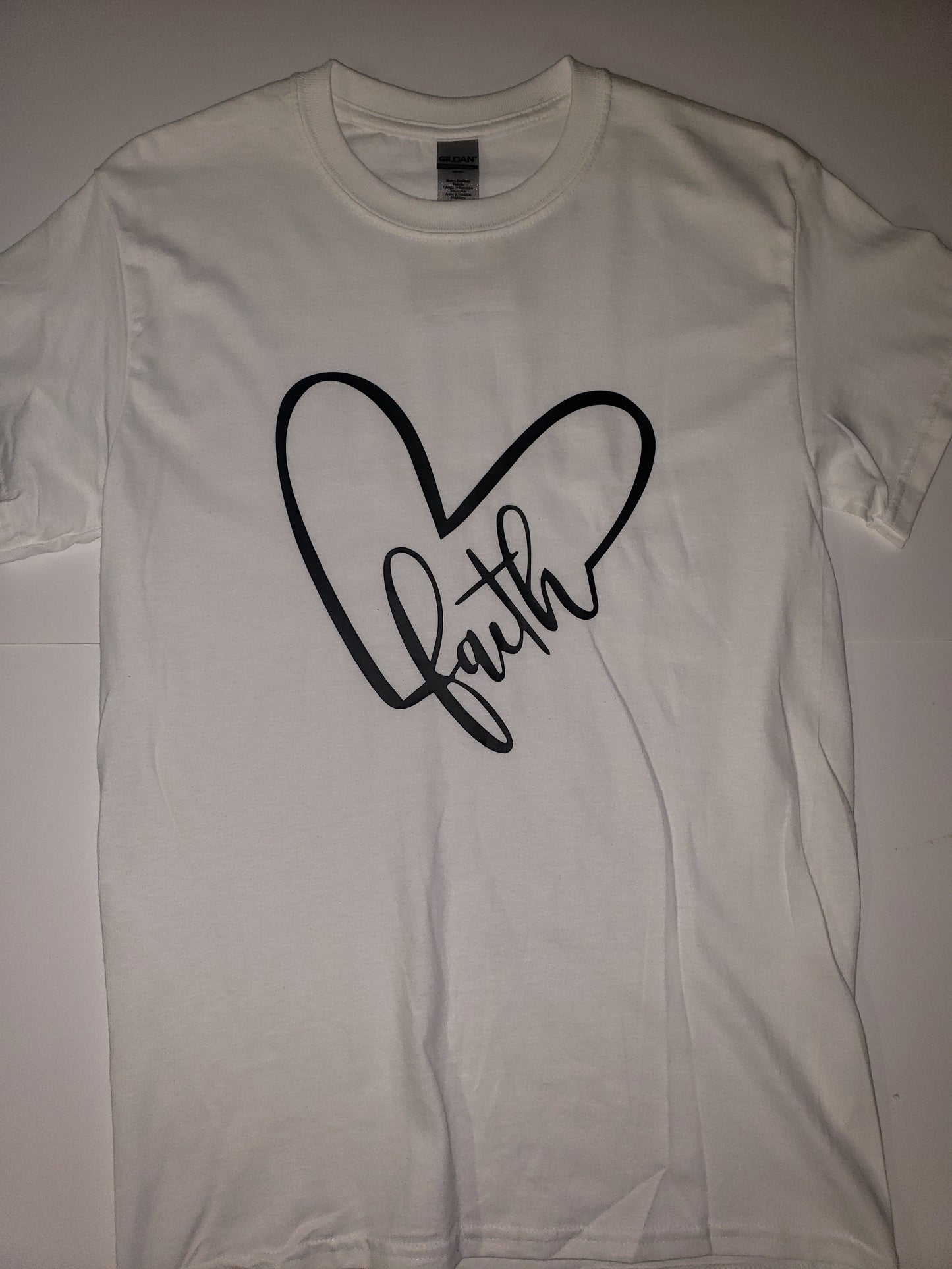 "Faith Heart" Custom T-shirt