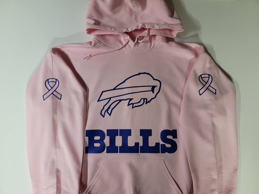 Bills Breast Cancer Custom Hoodie