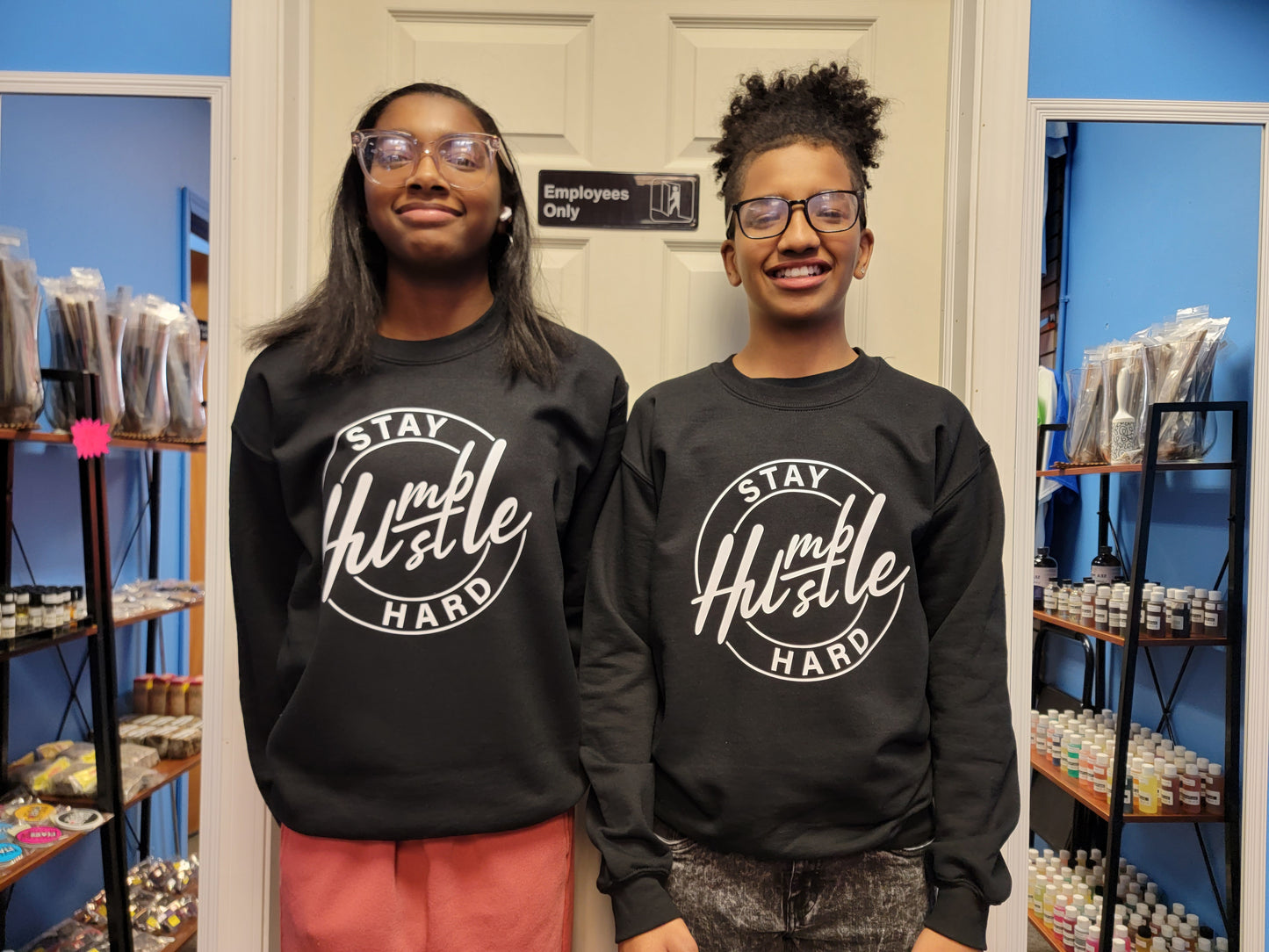 Stay Humble Hustle Hard Custom Sweater